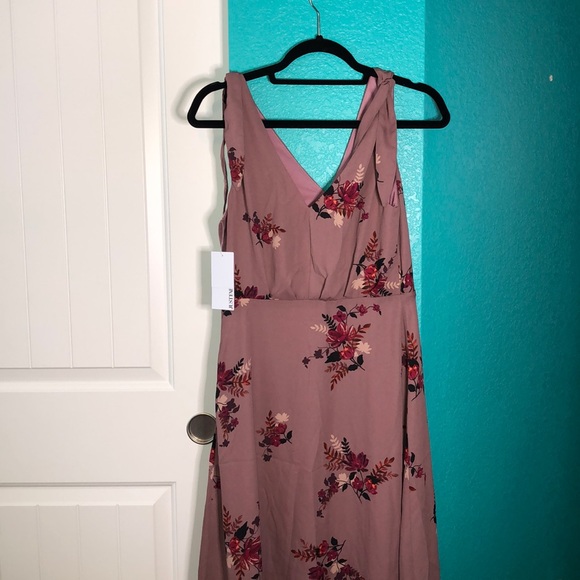 JustFab Dresses Nwt Purple Floral Dress Poshmark